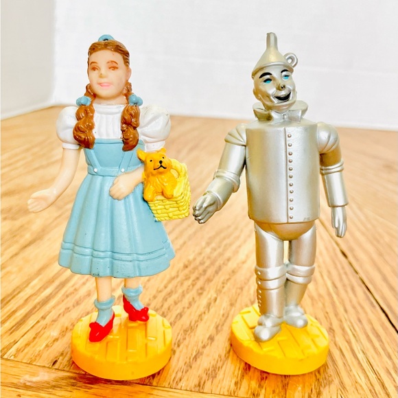 wizard of oz Other - Wizard Of Oz Presents 1987 Loew’s Ren Dorothy & Tin Man Figures 4in PVC